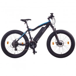 NCM Aspen 26 Zoll Fatbike matt schwarz