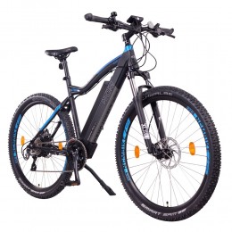 NCM Moscow Plus 27,5 Zoll E-MTB Mountainbike E-Bike Schwarz Blau