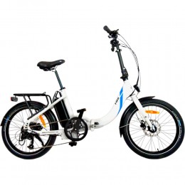 UrbanBiker Mini Faltrad 20 Zoll in Weiß