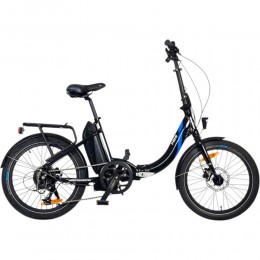 UrbanBiker Mini Faltrad 20 Zoll in Schwarz