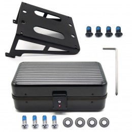 Velix Kick20Pro - Heckkoffer mit Zahlenschloss inkl. Halterung und Befestigungsmaterial