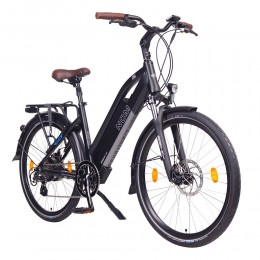 NCM Milano 26 Zoll Trekking E-Bike Schwarz