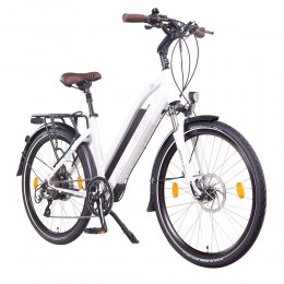 NCM Milano Plus 26 Zoll Trekking E-Bike Weiß