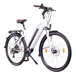 NCM Milano Plus 28 Zoll Trekking E-Bike Weiß