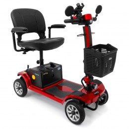 Rolektro, E-Quad 6 V.2 Pro Bleigel, Rot, 24V-20Ah, 300 Watt