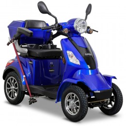 Rolektro, E-Quad 25 V.2 Bleigel, Blau, 60V-20Ah, 1000 Watt