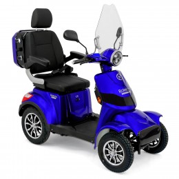 Rolektro, E-Quad 25 V.2 Premium Bleigel, Blau, 60V-30Ah, 1000 Watt