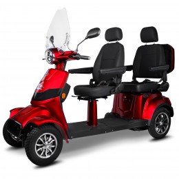 Rolektro, E-Quad 25 V.3 Duo Premium Lithium, Rot, 60V-30Ah Akku, 1500 Watt